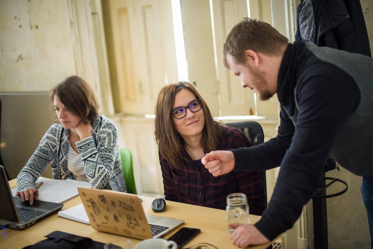 Green Fox Academy classroom